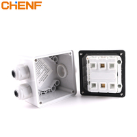 Interrupteur d'isolement étanche industriel standard australien IP65 56SW310 1P 10A Interrupteur électrique rotatif Gris cuivre CHENF