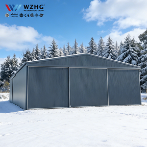 Garage d'avion fiable en acier Q235/Q355 antirouille - Product Image 1