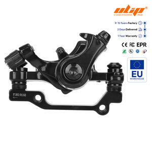 Pinza de Freno de Disco Negra F180/R160 F160/R140 F203/R180 para Kukirin C1 Pro, Repuesto de Base de Freno para Rueda Delantera y Trasera - Product Image 1