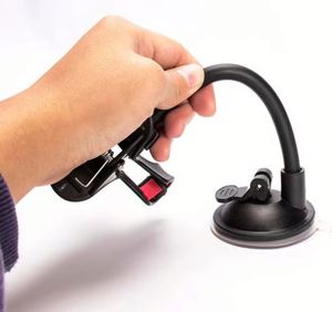 360° Rotatable Flexible Long Arm Suction Cup Phone Mount Universal Lazy <b>Clip</b> Holder for <b>Car</b> Windshield - Product Image 3