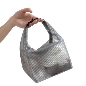 Sac de natation en maille imperméable grande capacité, sac de rangement portable pour vêtements mouillés, pochette de voyage pour la plage et les articles de toilette - Product Image 2