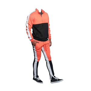 Nouveau modèle Ensemble sweat-shirt hiver décontracté pour homme Grande taille Logo personnalisable Manches longues Noir imprimé uni 100% coton - Product Image 1