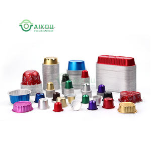 Capsules de café vides en papier d'aluminium jetables pour tasses en K et dosettes de café pour machines à café au <span class=keywords><strong>chocolat</strong></span> - Product Image 1