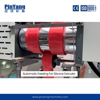 Machine d'extrusion de câbles en caoutchouc silicone de haute précision, ligne de vulcanisation horizontale pour tubes médicaux et fils automobiles