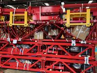 Grue à tour à plateforme plate Haishan 1.5T 25M avec moteur, boîte de vitesses, limiteur et cabine de construction QTP20-HS2506P
