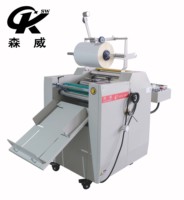 Machine à plastifier le papier en vrac A3 semi-automatique à entraînement hydraulique SENWEI SWFM390C avec moteur pour emballage en bois