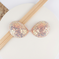 Soutien-gorge adhésif invisible sans bretelles réutilisable en silicone push-up pour femmes OEM