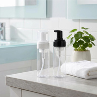 Bouteilles en plastique à pompe moussante 100ML 120ML 150ML 200ML 250ML pour emballage de produits moussants, mousse, bain moussant