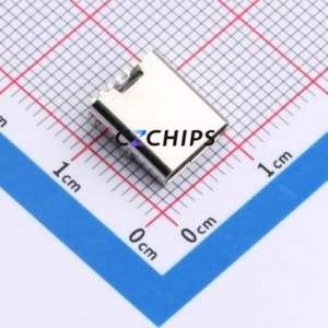 TYPE-C 6P WTL10.0 108 USB Connector SMD Connector Type-C Female Horizontal Mount 6P - Product Image 1