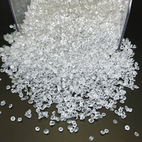 Granulés de PVC souple transparent recyclé, matière première plastique PVC modifiée, qualité moulage par injection SG5, densité 1,25 g/cm³ PVC