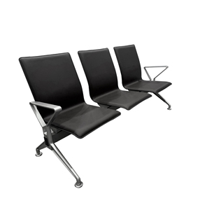 Silla de Espera Resistente de 3 Plazas con Reposabrazos para Uso en Múltiples Escenarios en Hospitales y Bancos - Product Image 6