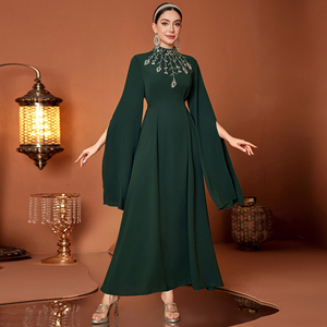 arabic dress fashion Autumn Odyssey Ember Gown– Teuta Matoshi main image 0
