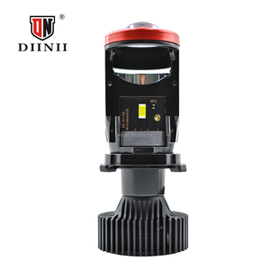 Diinii 90W Bi Led Koplamp 9000lm 12V H4 Mini <span class=keywords><strong>Projector</strong></span> IP-68 Waterdichte Aluminium High-Speed Stille Ventilator Led Koplampen - Product Image 3