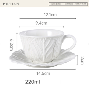 Tasse à café européenne en relief, tasse à latte, tasse à latte glacé, mug rétro style <span class=keywords><strong>cour</strong></span> royale - Product Image 6