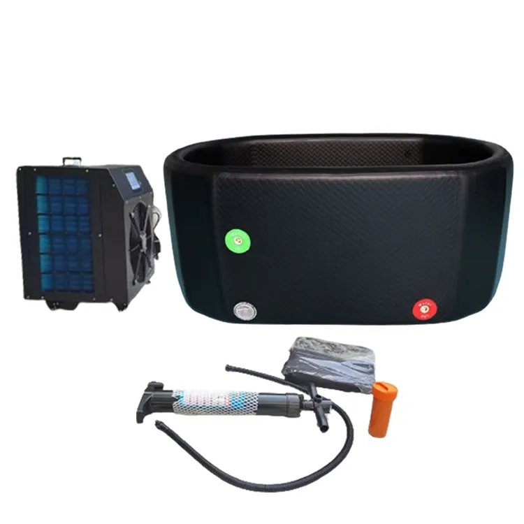 The Barrel Cold Plunge Portable Inflation Tub Ice Bath With Chiller System Optional