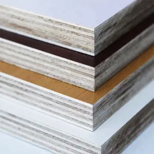 Good Quality 2.5mm-30mm Melamine MDF Board Melamine Paper Faced MDF Melamine Board 18mm