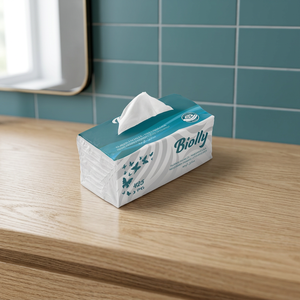 Pañuelos Faciales de Algodón Biolly, 425 Paquetes, Estándar Profesional, Cuidado Suave, Paquete Económico - Product Image 2