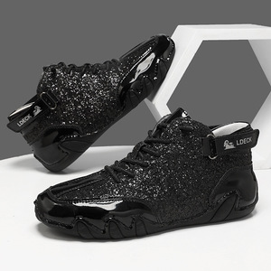 Stivali corti Casual da uomo personalizzati popolari <span class=keywords><strong>scarpe</strong></span> alte da uomo polpo alla moda stile di coppia - Product Image 5