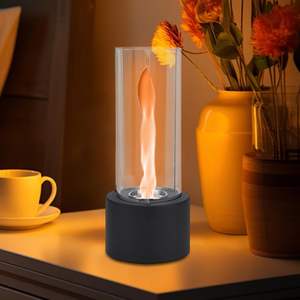 Cheminée à éthanol de <span class=keywords><strong>table</strong></span> moderne, design métallique écologique, sûre pour une utilisation intérieure/extérieure <span class=keywords><strong>sur</strong></span> bureau, avec emballage pour envoi postal - Product Image 5