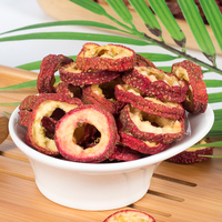 Tranches de baies d'aubépine séchées Shan Zha en gros, fruits séchés pour le thé, chips d'aubépine, tranches de fruits d'aubépine séchées sans pépins