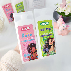 Série de shampoings capillaires nourrissants au lait de rose Vegan Daily Repair, produits de soin capillaire professionnels <span class=keywords><strong>pour</strong></span> <span class=keywords><strong>cheveux</strong></span> <span class=keywords><strong>bouclés</strong></span>, fabriqués par un fabricant de produits de salon. - Product Image 1