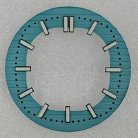 Nouveau cadran de montre creux lumineux vert 30.5mm pour Nautilus modifié PP pour mouvement NH38 et NH70