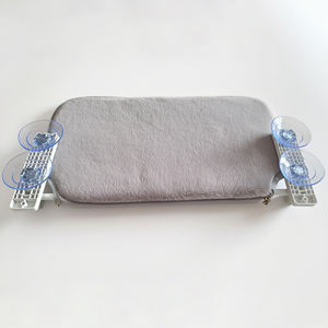 <span class=keywords><strong>Hamaca</strong></span> Para Gato con Ventana, Cama Inalámbrica con 4 Ventosas Fuertes, Marco de Acero Resistente, Diseño Plegable, Percha para Ventana de Gato - Product Image 2