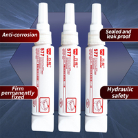 Scellant à fil en pâte jaune de 50 ml pour surfaces métalliques inactives, solidification complète en 24 heures, scelle à 10 000 psi -55°C +150°C, universel
