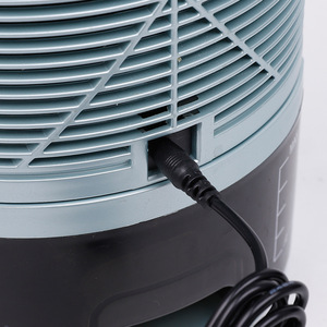 Portable Air Cooler Mini Water Cooling Fan Rechargeable <b>Battery</b> Operated For Home Desktop Use 10 Sqm Coverage - Product Image 3
