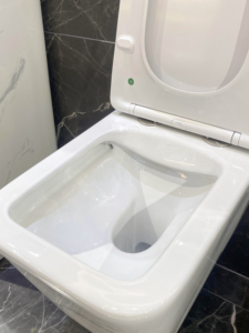 Placard à eau mural en céramique et en marbre sans bords Lavabo à <span class=keywords><strong>main</strong></span> au sol Salle de bain Piédestal Lavabo <span class=keywords><strong>Ensemble</strong></span> de toilette suspendu au mur - Product Image 4