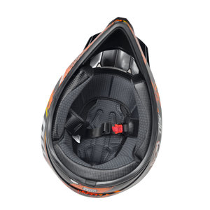 オートバイヘルメットクロスオフロードモトクロスABS材料工場卸売りクイックリリース閉鎖 - Product Image 4