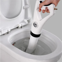 Nouveau design, déboucheur de toilettes puissant haute pression, robuste et écologique, déboucheur de drain à air pour salle de bain