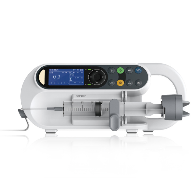 VSP1 Electric Portable Vet Syringe Pump with Automatic Infusion Adjustable Multi Alarm Function for Dogs Cats Small Animals