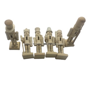 Hoye Thủ Công DIY dang dở <span class=keywords><strong>Nutcracker</strong></span> Trẻ Em Tay Sơn Gỗ <span class=keywords><strong>Nutcracker</strong></span> 12Cm - Product Image 3