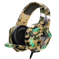 Casque de jeu filaire supra-auriculaire G2000, écouteurs Hi-Fi avec micro, vocalisation dynamique, casque stéréo de haute qualité