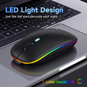 <span class=keywords><strong>Souris</strong></span> sans fil ergonomique rétroéclairée RVB CE ROHS rechargeable, <span class=keywords><strong>souris</strong></span> <span class=keywords><strong>Bluetooth</strong></span> pour <span class=keywords><strong>Macbook</strong></span> Apple - Product Image 5