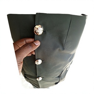 Boutons métalliques ronds personnalisés avec aigle en relief, dorés et argentés, pour vêtements, uniformes, manteaux, blazers – Échantillon disponible en 7 jours - Product Image 1