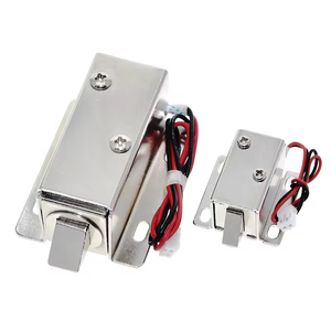 Cerradura Electromagnética LY-03, Cerradura Eléctrica Pequeña, Cerradura Electrónica, Válvula Solenoide, DC 12V, Tipo Pestillo - Product Image 1