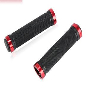 Empuñaduras para manillar de bicicleta de montaña, barra recta antideslizante de aleación de aluminio y goma de 22,2mm para bicicletas de montaña, negro, azul, rojo, blanco, amarillo - Product Image 4
