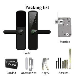 Cerradura Inteligente WiFi Tuya 2026 con Huella Dactilar, Control Remoto por App TTLock, Entrada Digital sin Llave, Manija de Puerta Segura - Product Image 5