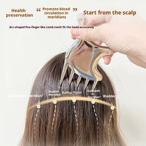 เครื่องนวดหน้า<span class=keywords><strong>ท</strong></span>ำจากโลหะสแตนเลสอเนกประสงค์แปรงหนังศีรษะแปรงสำหรับนวดหน้า<span class=keywords><strong>ท</strong></span>ำจากกระจกที่รองคอ - Product Image 6