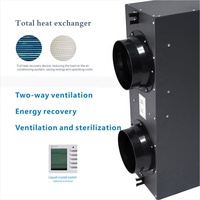 Nouveau ventilateur de plafond Rekuperator économie d'énergie VMC récupération de chaleur équipement de Ventilation de haute qualité