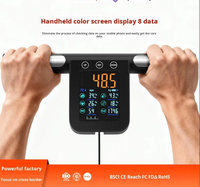 Balance connectée Smart Body VA Display à 8 électrodes, contrôle par application, alimentation par batterie haute capacité, rotative, pour hôtel, maison, salle de sport, modèle G78-BT