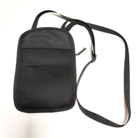 Stock d'usine porte-carte d'identité tactique portefeuille en Nylon étanche avec pochette de carte de lanière de cou pour Guide touristique/Badge