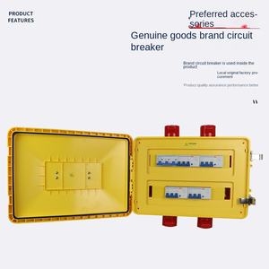 Caja de enchufe portátil multifuncional para uso en el hogar y la Oficina, interruptor autoblocante, aislamiento ignífugo, equipo de distribución de energía - Product Image 2