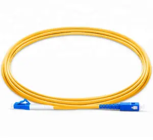 LC/UPC to SC/UPC Simplex 2.0mm 9/125 Singlemode Fiber Optic Patch Cord