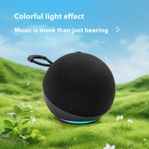 Wireless <b>Mini</b> Subwoofer Portable <b>Speaker</b> Vibrant Sound for Great Rooms Dining Rooms Offices-Fabric Card - Product Image 2