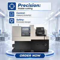 Tour CNC de type suisse haute précision SM205, machine suisse multi-axes automatique pour pièces médicales et petits composants