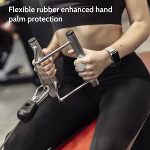 Ergonomic Anti Slip Workout <strong>Grips</strong> Rubber <strong>Gloves</strong> for Weight Lifting Pull-Ups Gym Training Exercise Hand Protector - Product Image 5