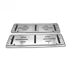 Portaplacas para Automóvil, Marco para Matrícula, Venta al por Mayor de Fábrica, Marco Europeo de Acero Inoxidable para Matrícula de Rusia/Ucrania - Product Image 2